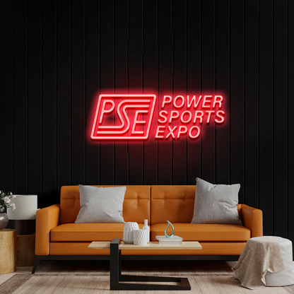 Power Sports Expo - Premium Neon Artwork
