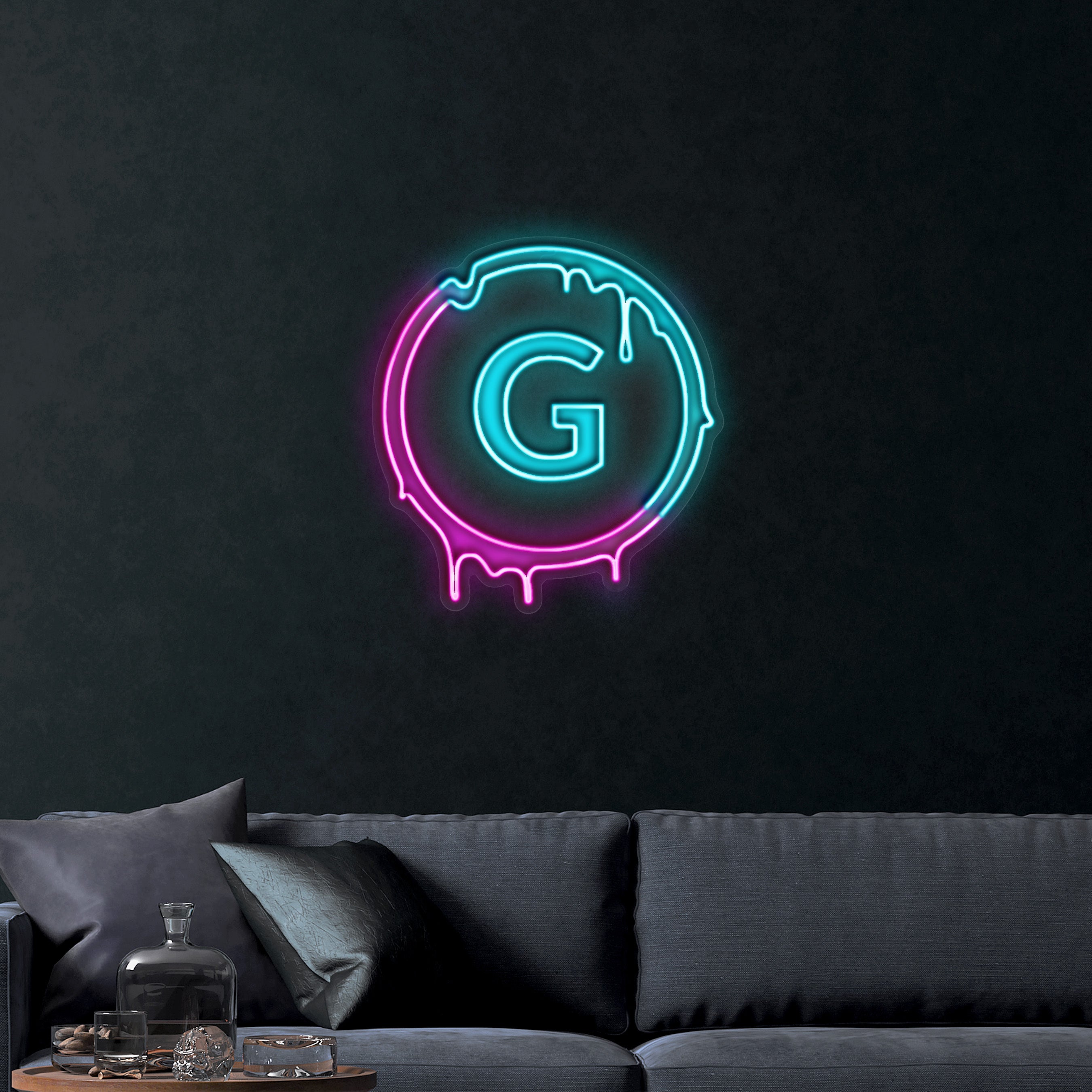 G Logo - Premium Neon Artwork