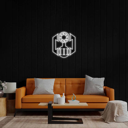 Photography Logo - Premium Neon Artwork