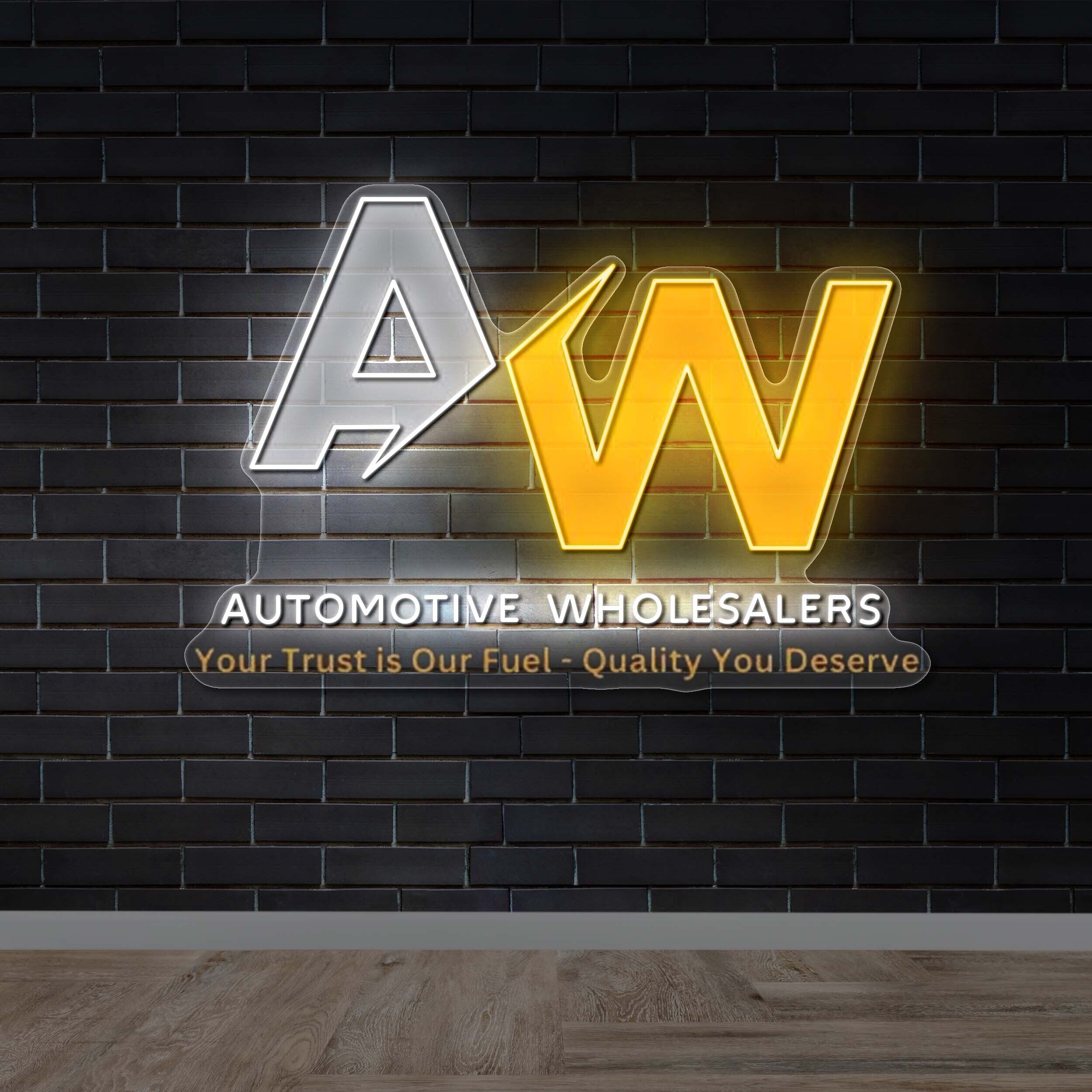 AUTOMOTIVE WHOLESALERS - Premium Neon Artwork
