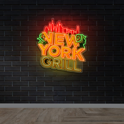 NEW YORK GRILL - Premium Neon Artwork