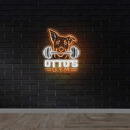 OTTO'S GYM - Premium Neon Artwork