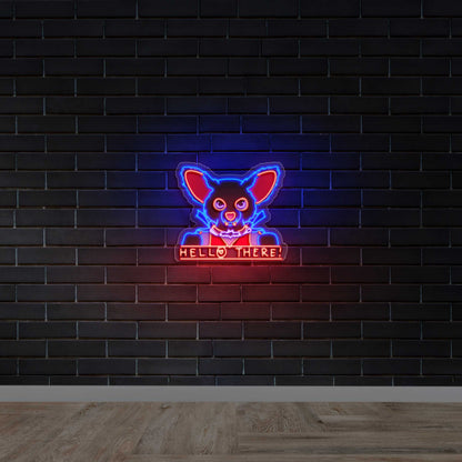 HELLO THERE! - Premium Neon Artwork
