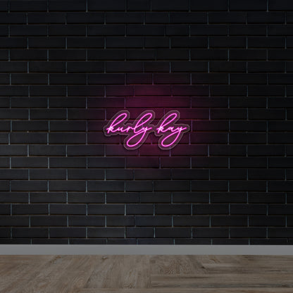 kurly kay - Premium Neon Artwork