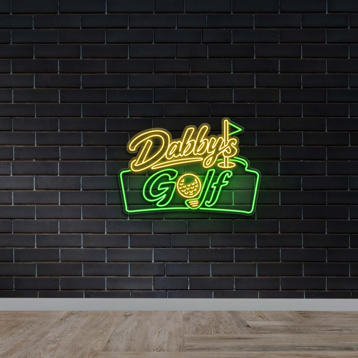 Dabby's Golf - Premium Neon Artwork