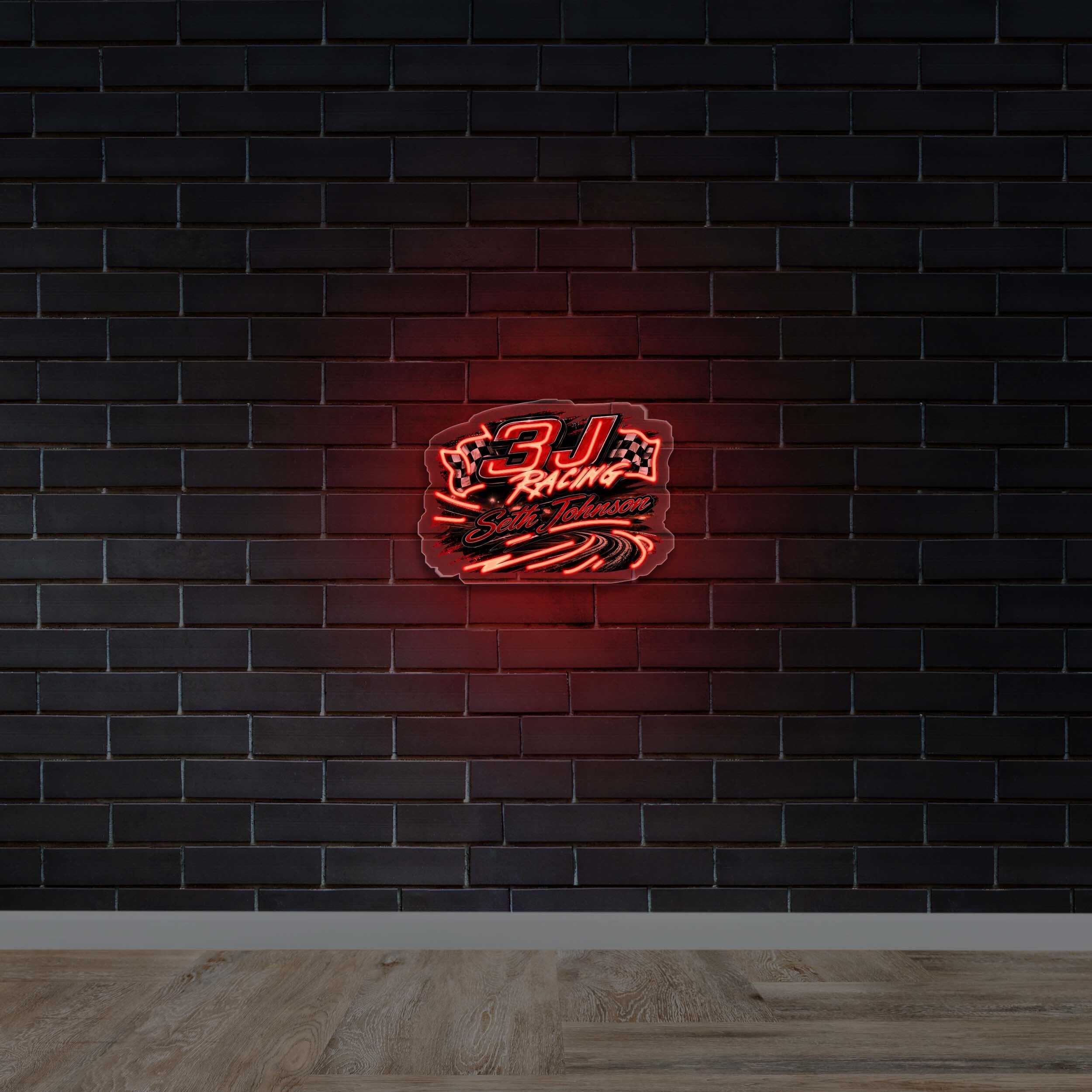 3J Racing - Premium Neon Artwork