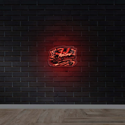 3J Racing - Premium Neon Artwork