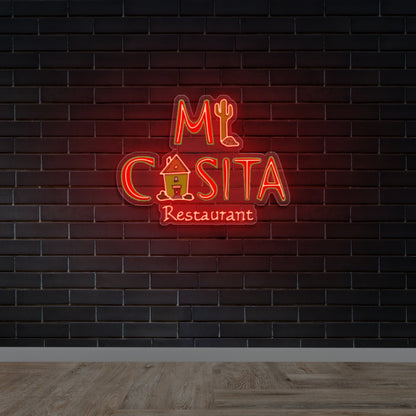 MI CASITA RESTAURANT - Premium Neon Artwork