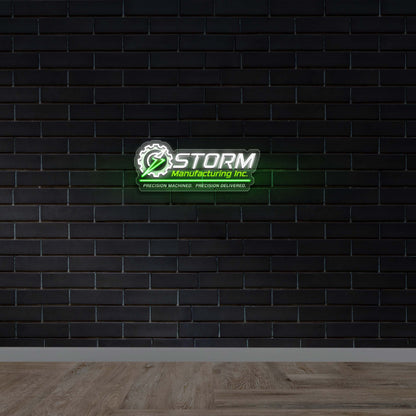STORM - Premium Neon Artwork