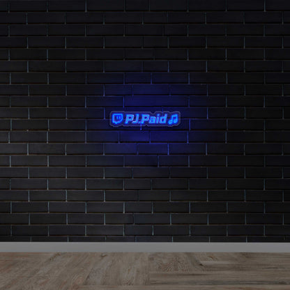 PJ Paid - Premium Neon Artwork