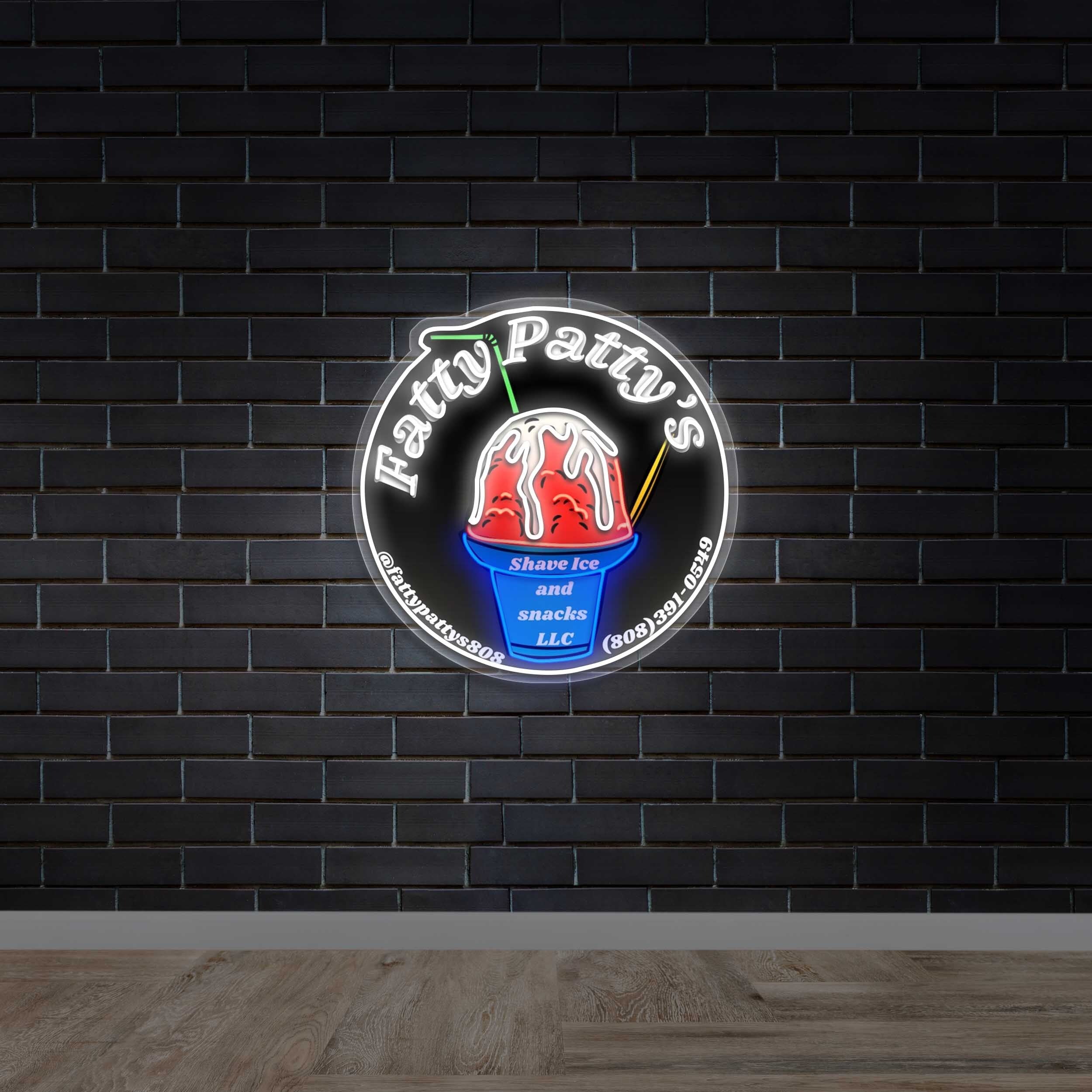 Fatty Patty's - Premium Neon Artwork