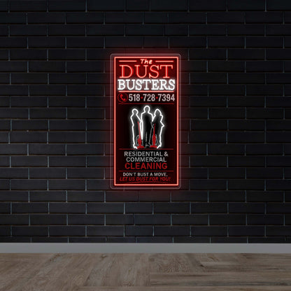 THE DUST BUSTERS | 2nd Version - Premium Neon Artwork