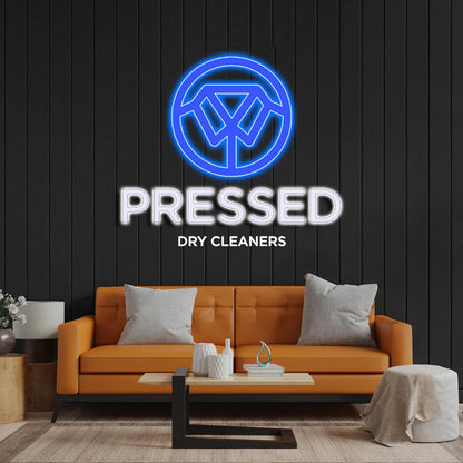 PRESSED - Premium Neon Artwork