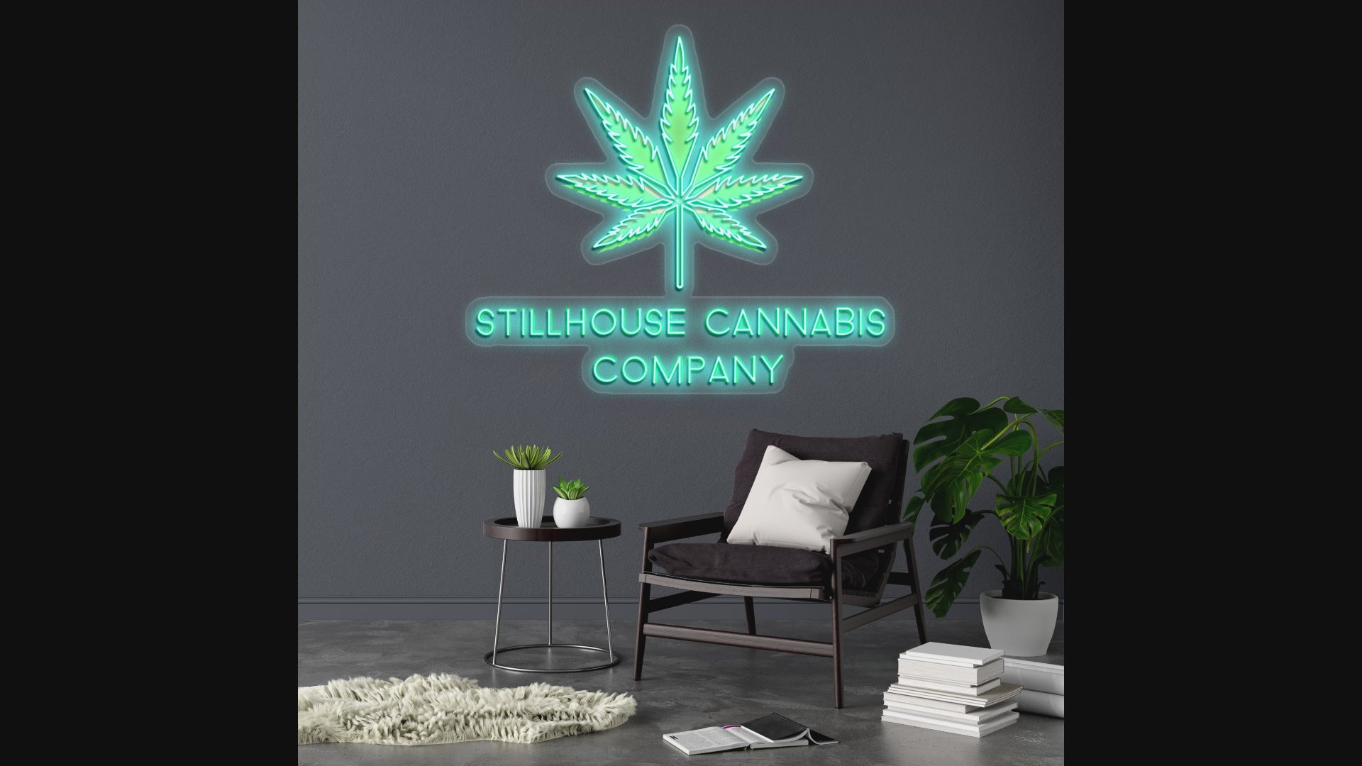Load video: STILLHOUSE CANNABIS COMPANY - Premium Neon Artwork