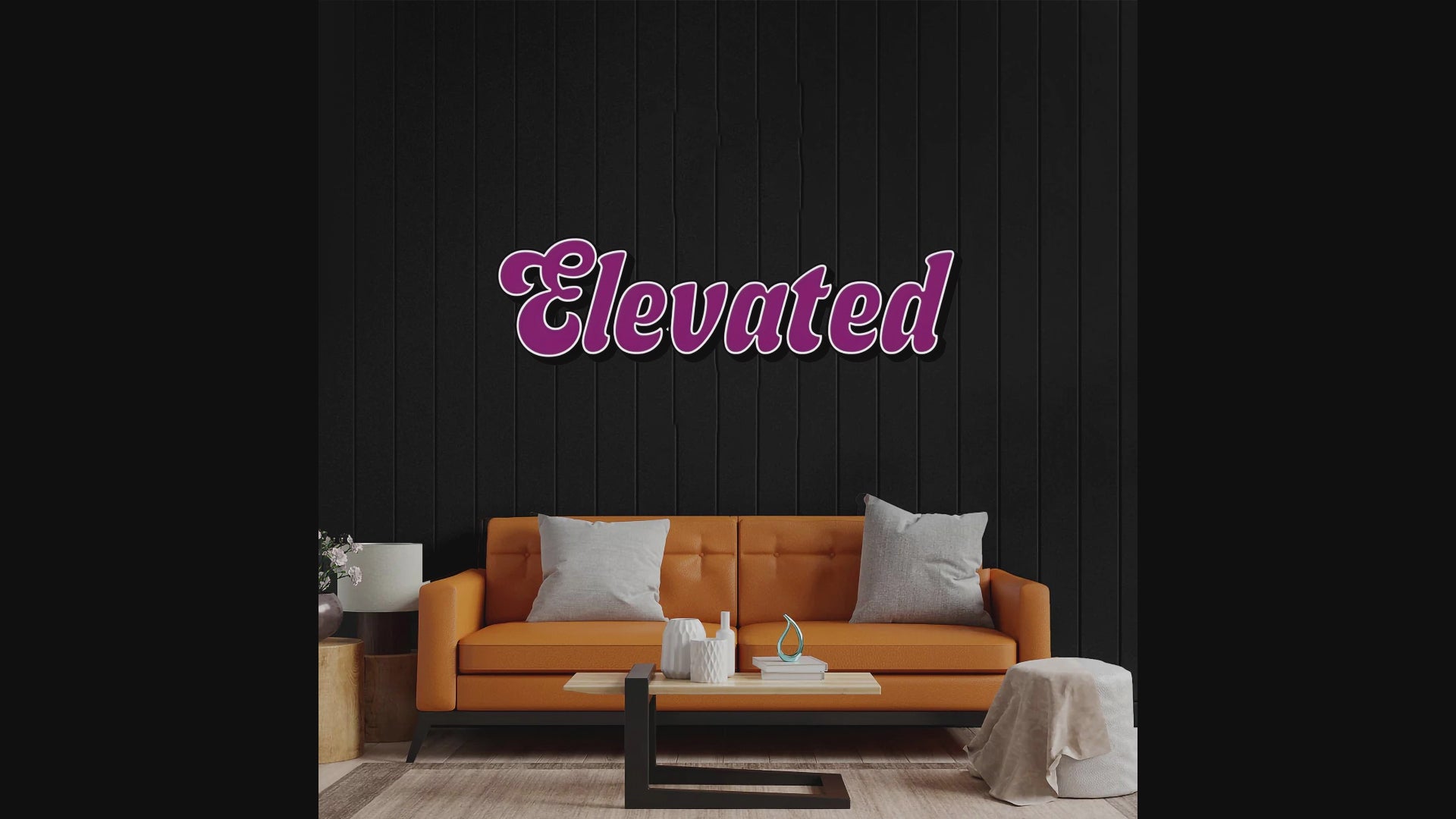 Elevated - Premium Neon Artwork