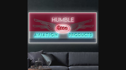 HUMBLE AVIATION PRODUCTS – Premium Neon Artwork