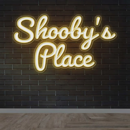 Shooby's Place - Premium Neon Artwork