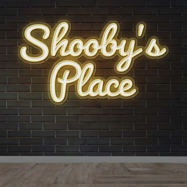 Shooby's Place - Premium Neon Artwork