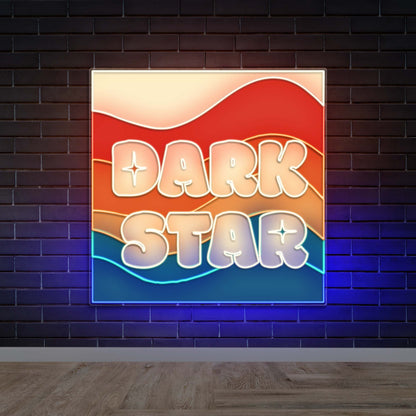 Dark Star - Premium Neon Artwork