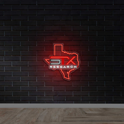 STX RESEARCH - Premium Neon Artwork