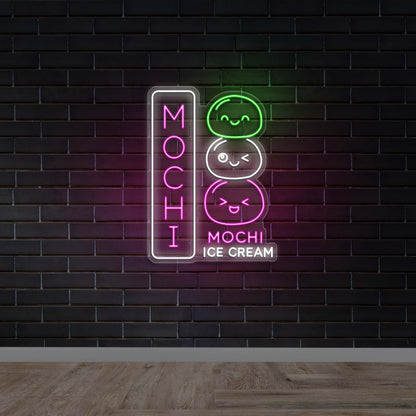 MOCHI - Premium Neon Artwork