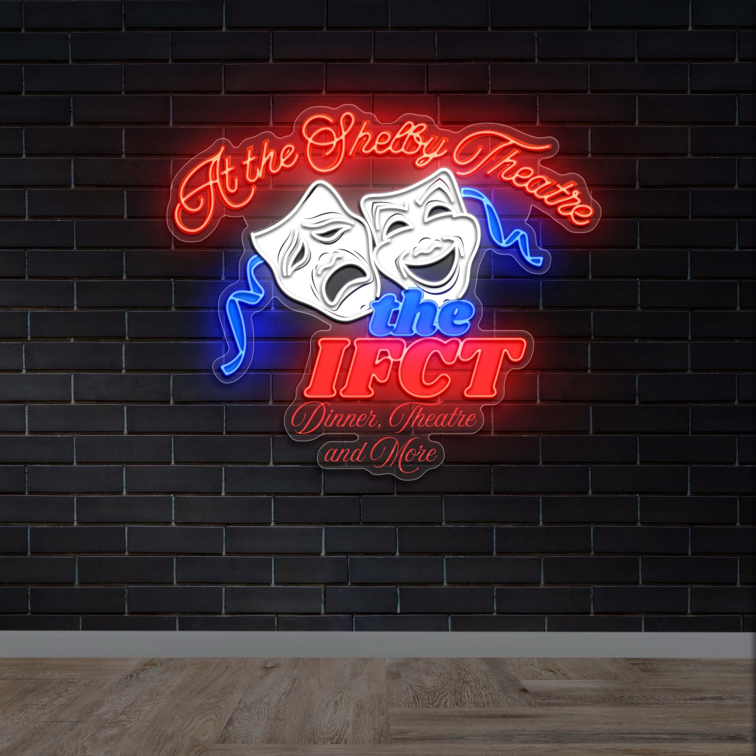 At The Shelby Theatre THE IFCT - Premium Neon Artwork