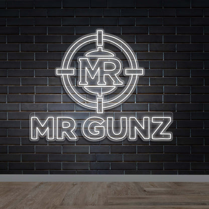 MR GUNZ - Premium Neon Artwork
