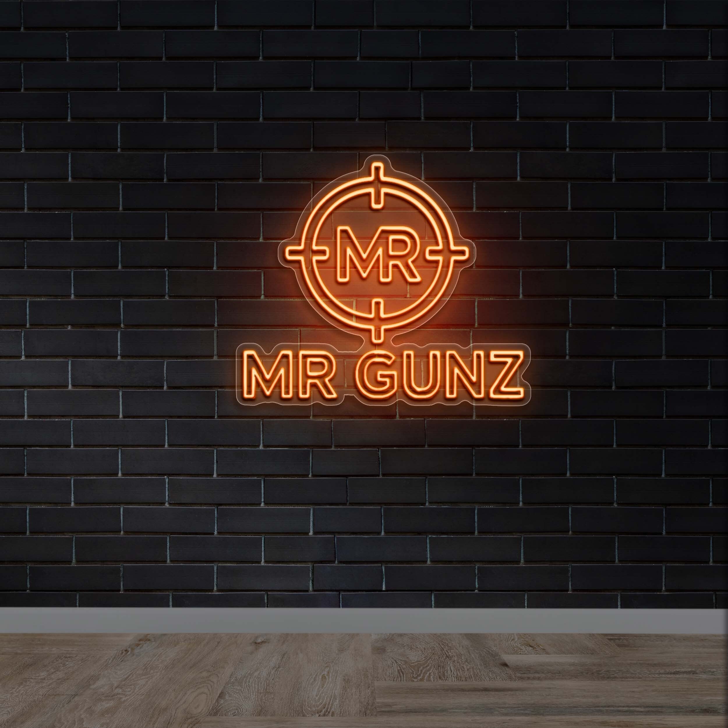 MR GUNZ (version 2) - Premium Neon Artwork
