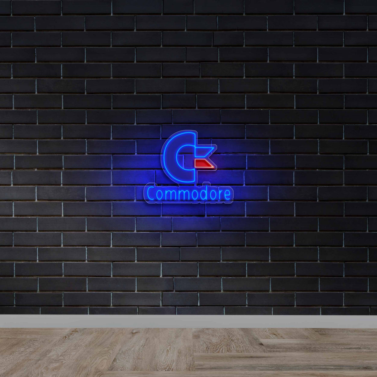 Commodore - Premium Neon Artwork