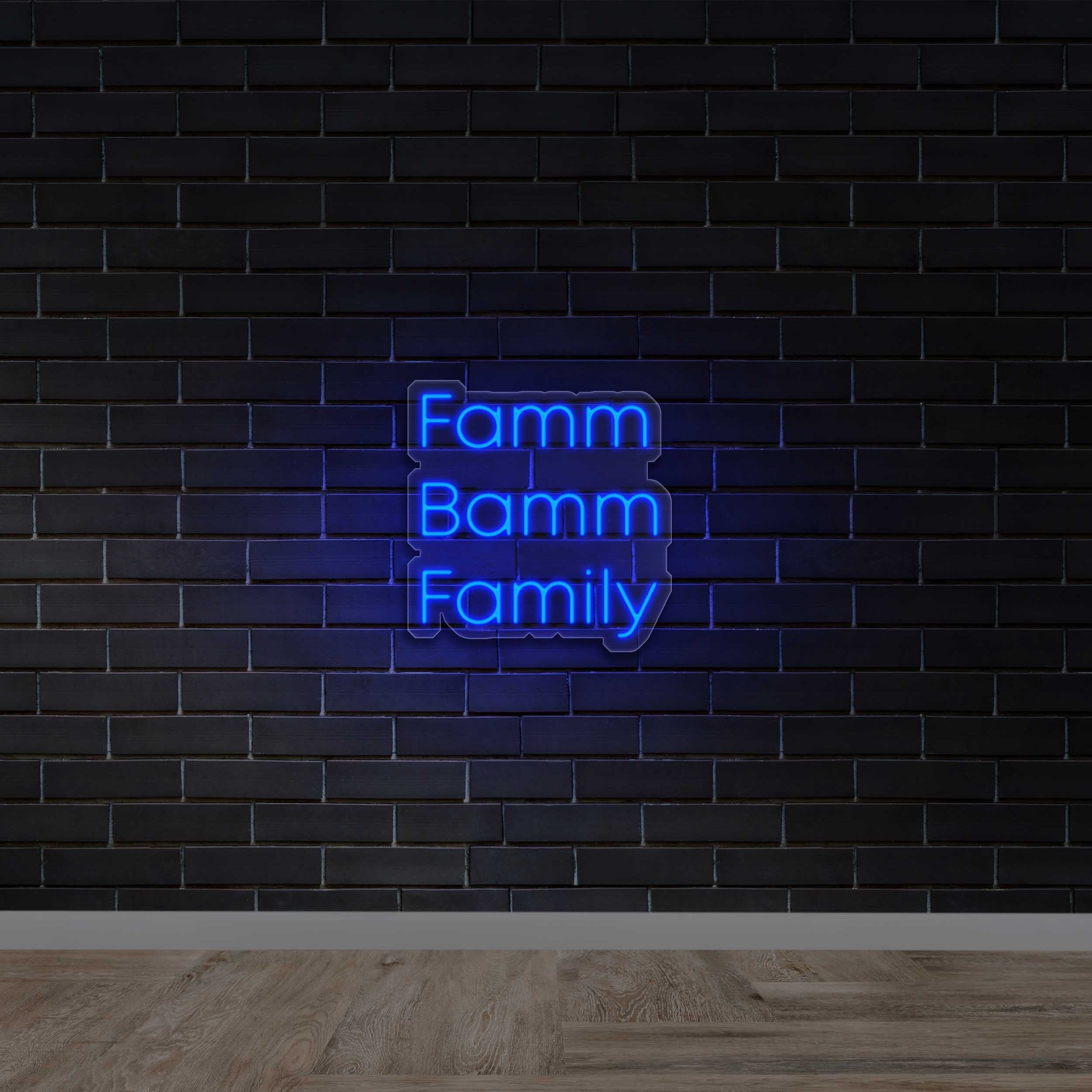 Famm Bamm - Premium Neon Artwork