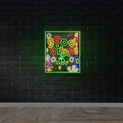 Good Vibes - Premium Neon Artwork