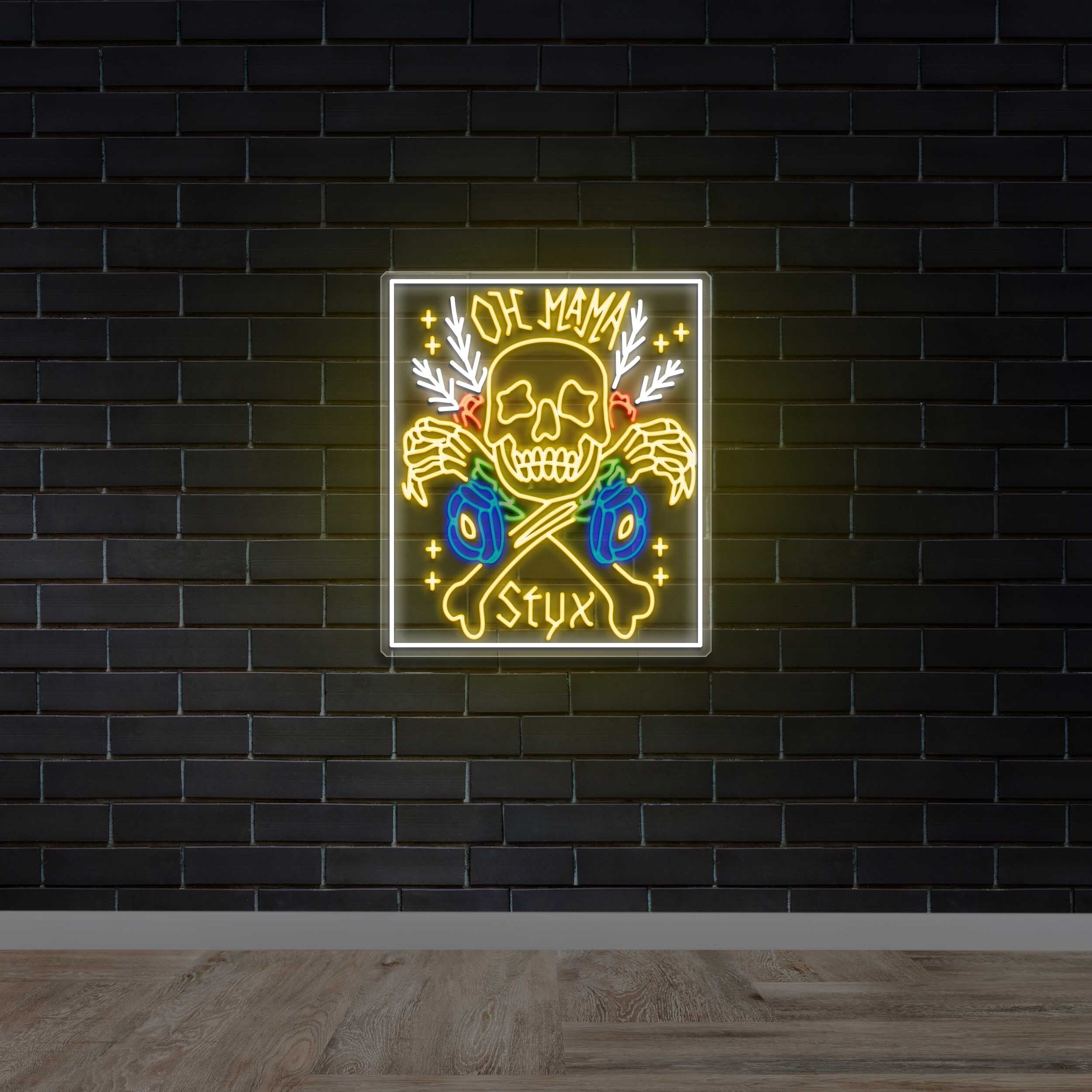 Oh mama styx - Premium Neon Artwork