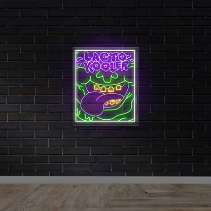 Lacto Kooler -  Premium Neon Artwork
