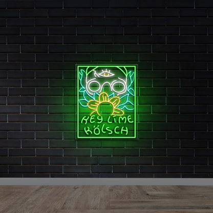 Lime Kolsch - Premium Neon Artwork