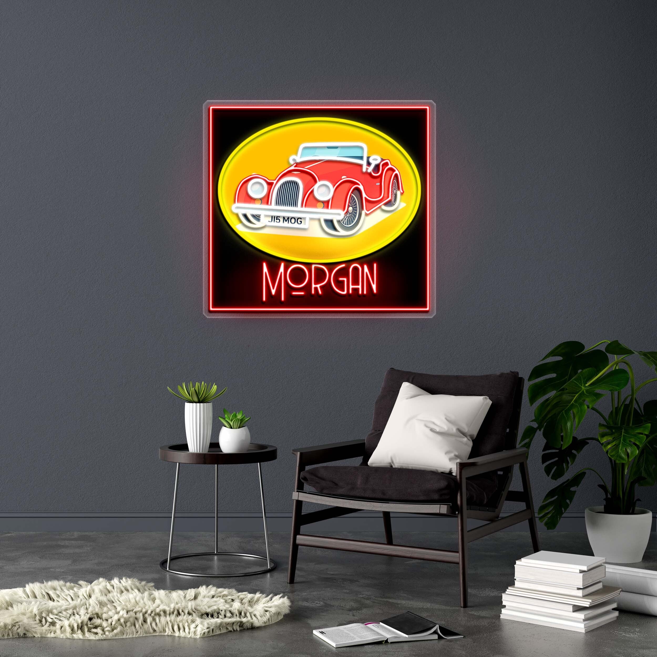 MORGAN | 2nd Version - Premium Neon Artwork