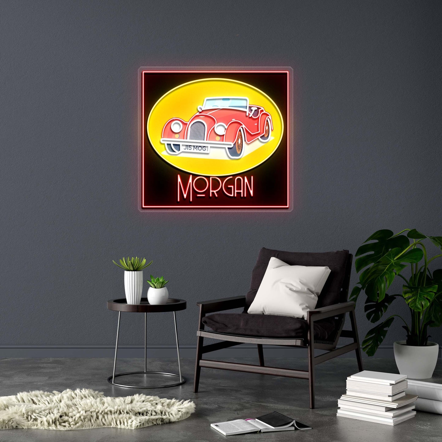 MORGAN | 2nd Version - Premium Neon Artwork