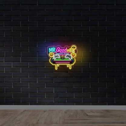 MR. Goodvibe - Premium Neon Artwork