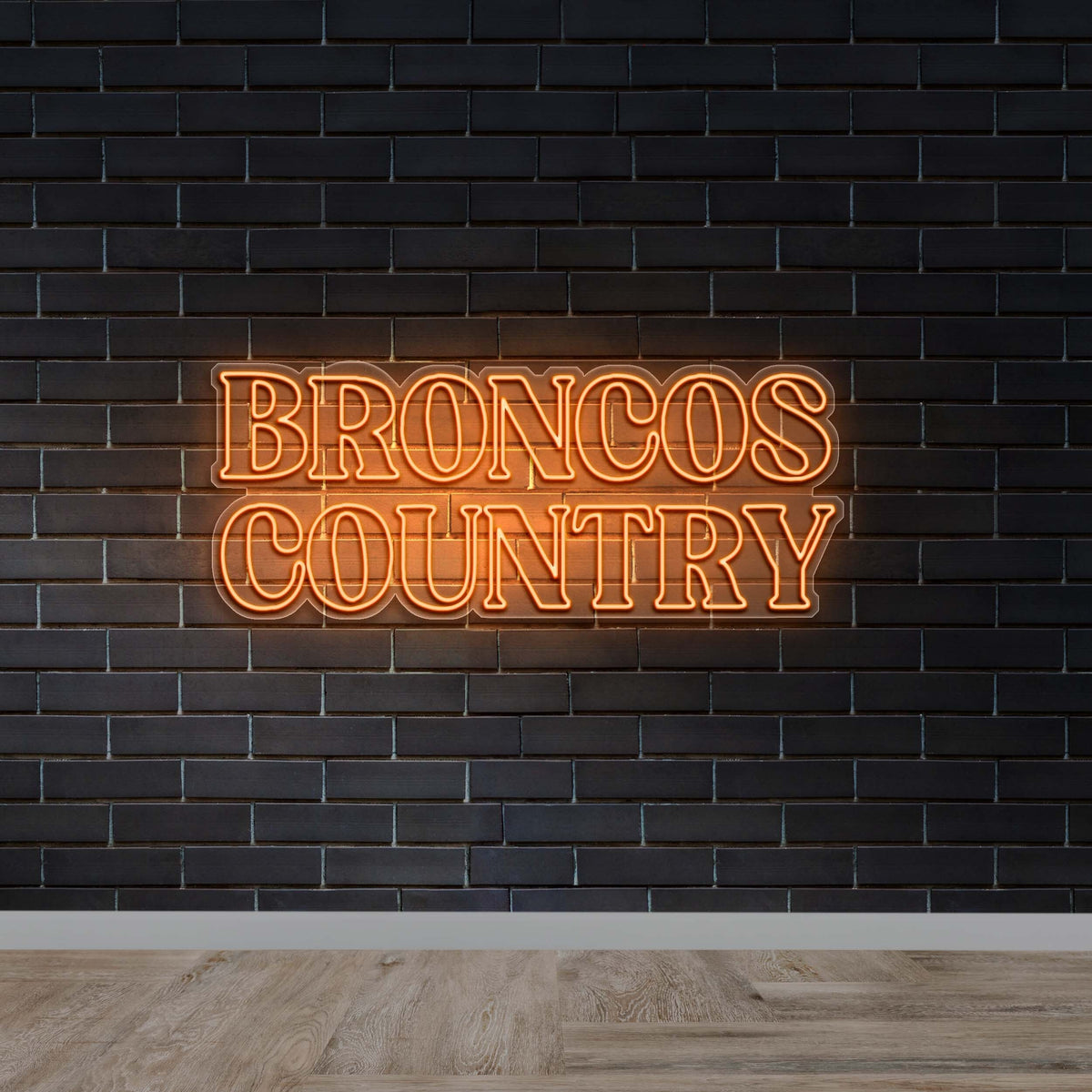 Broncos Country - Premium Neon Artwork