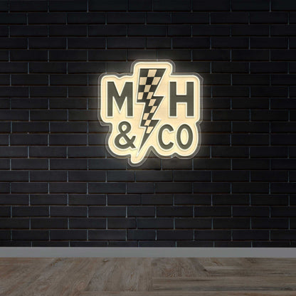 MH & Co. - Premium Neon Artwork