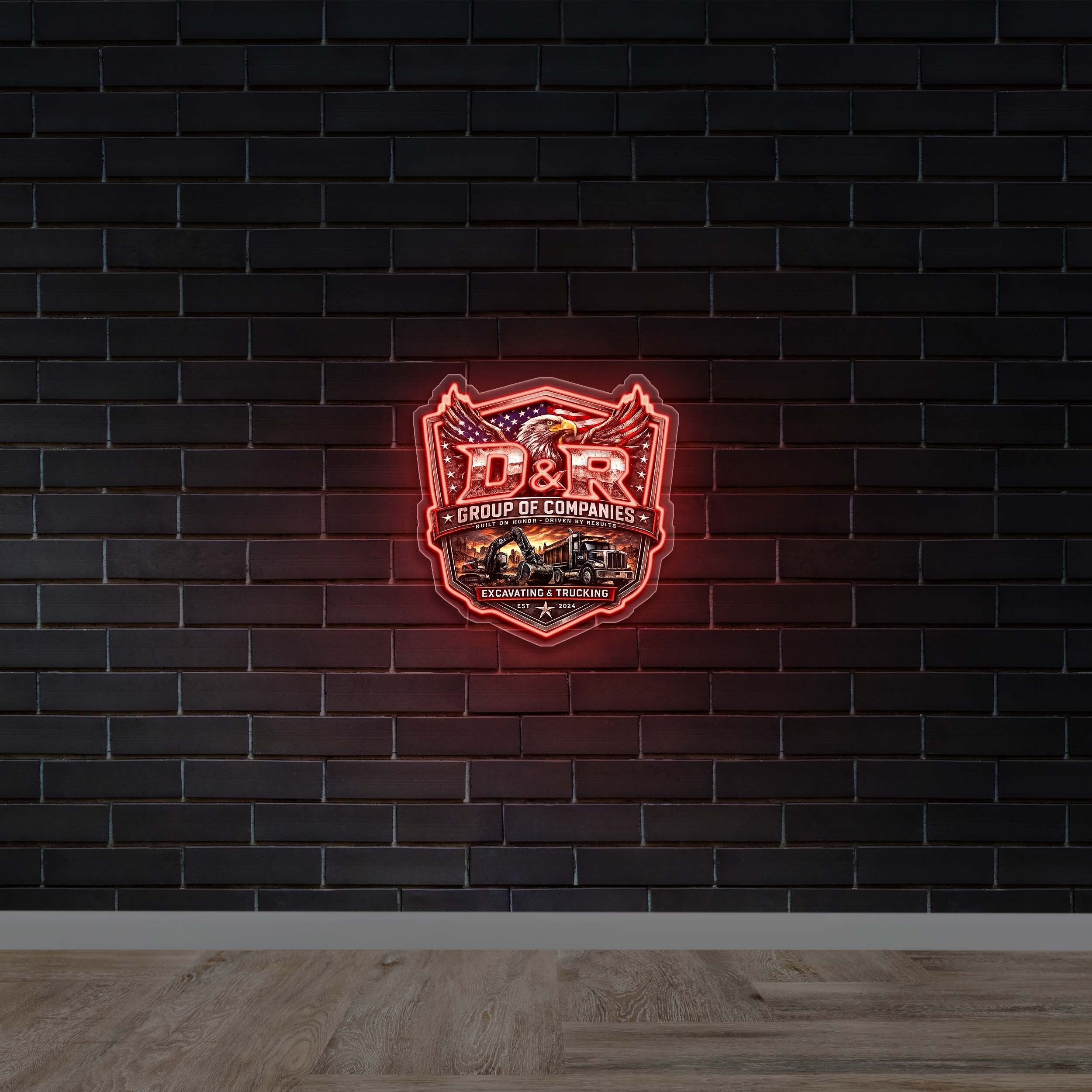 D&R - Premium Neon Artwork