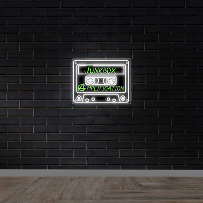 Junkbox Amplification - Premium Neon Artwork