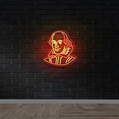 Shakespeare - Premium Neon Artwork