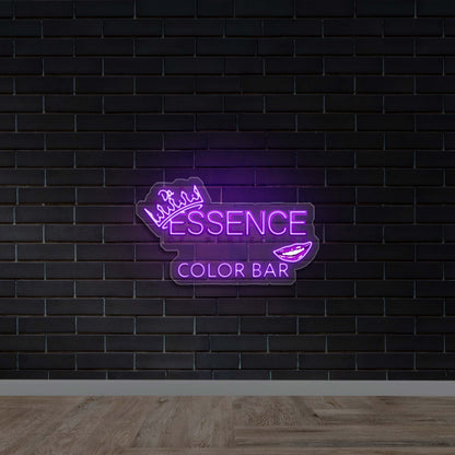 Essence Color Bar - Premium Neon Artwork