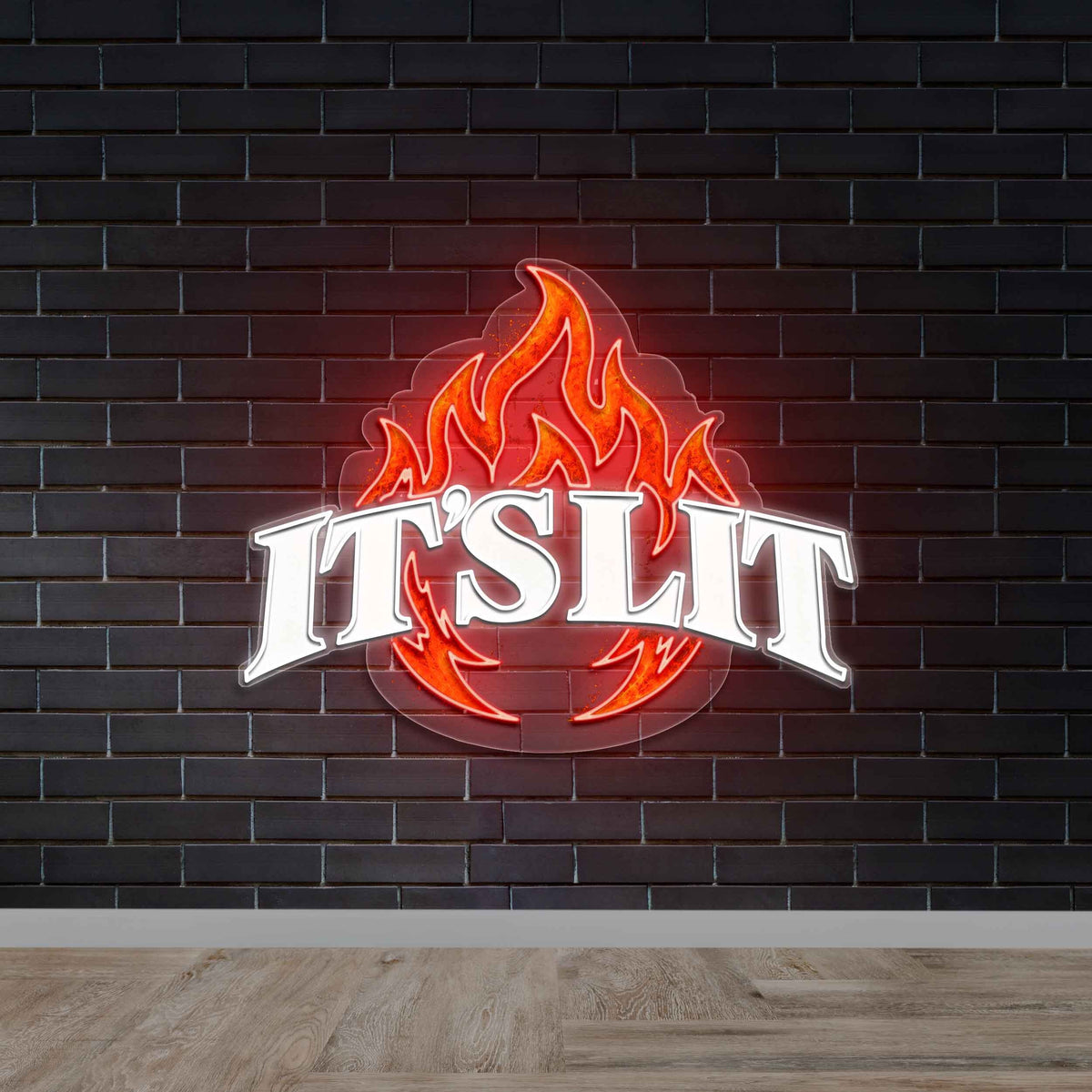 IT'S LIT - Premium Neon Artwork