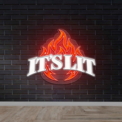 IT'S LIT - Premium Neon Artwork