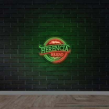 HERENCIA BRAND - Premium Neon Artwork