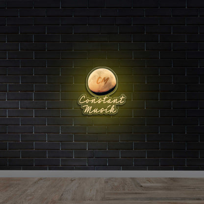 CONSTANT MUSIK | Backlit - Premium Neon Artwork