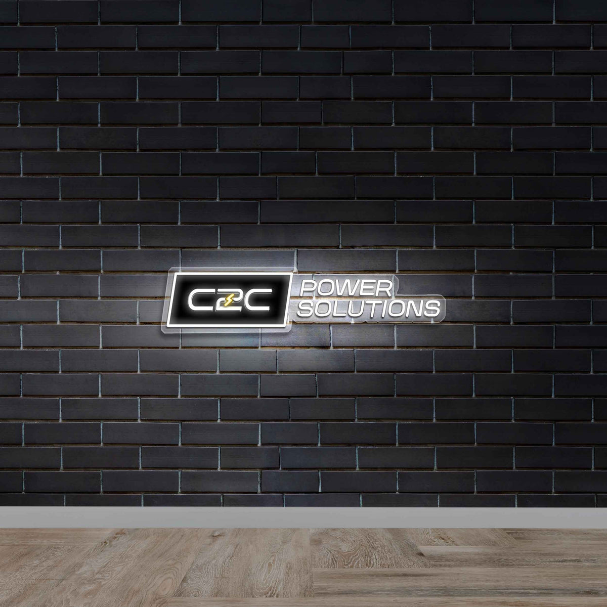 C2C Power Solutions - Premium Neon Artwork