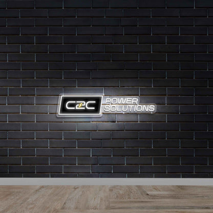 C2C Power Solutions - Premium Neon Artwork