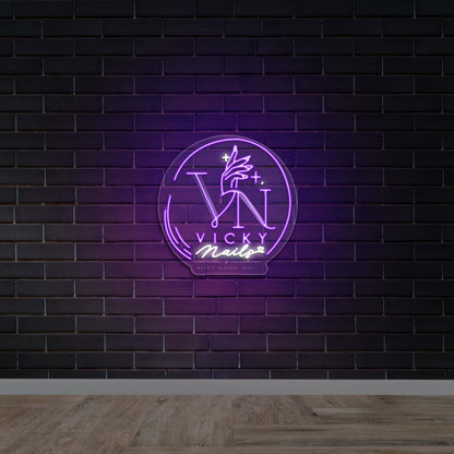 VN Vicky Nails - Premium Neon Artwork